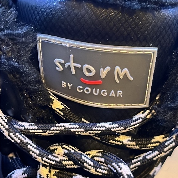 COUGAR Storm winter boots Women Size 6 black and white - Picture 2 of 8